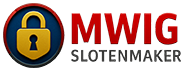 MWIG Slotenmaker logo – betrouwbare slotenmaker in België, specialist in sloten openen, vervangen en inbraakpreventie.